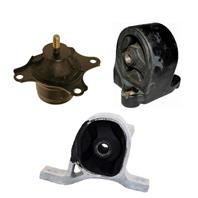 2002-2005 Honda Civic A/T Engine Motor Mount 3pc Kit Witout CVT Transmission