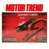 Motor Trend MTA816-CCA 16-Foot All Season Jumper Cables 500AMP 8 Gauge