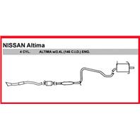 1995 Nissan altima exhaust #1