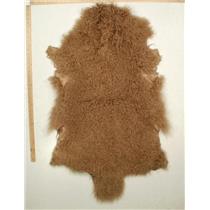 full pelt dark Blonde Tibetan lambskin 24757