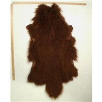 full pelt Auburn brown A29 Tibetan lambskin 24773