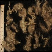 natural blonde angora goat Mohair soft wave 1 oz  24916