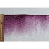 mohair weft Dark lilac  3-4" doll hair  2 yds  25308