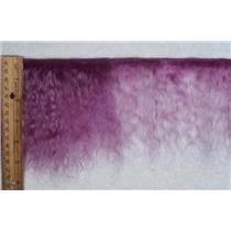 mohair weft Dark Lilac  4-6" 1/2 yd  25313