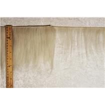 mohair weft  coarse color 60 undyed / unglazed straight hair 5-7x 45"  25560 QP