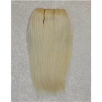 mohair weft coarse Platinum blonde 613 straight 7-9 x 190" 90-100 25680 FP