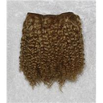 Golden blonde 16-2 bebe curl  tight curl  mohair weft coarse 6-8"x 50"  25974 QP