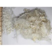 2-5" satiny high luster  curly - wavy washed fine mohair 1 oz doll hair  26129