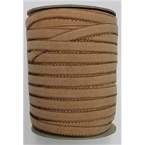 Crownette trims Finishing Plush Elastic dark nude full spool about 150 yds 26195