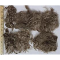 Ash blonde color 620 soft wave angora goat Mohair shorts 1-3" 1/2 oz  26206