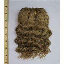 golden ash blonde 16D mohair weft coarse wavy weft 6-8x 100" 45-50g 26271 HP