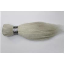 Goat hair Bulk natural Bleached color 60  6-8" x 90-100g 25583 FP