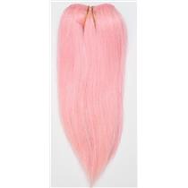 Pink  straight mohair weft coarse  7-8" x200"  26459  FP