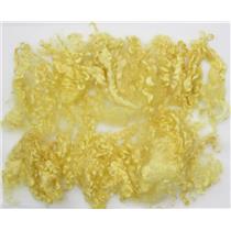 sun flower yellow .25%  fine Mohair  dyed curls 0.35 oz 26505