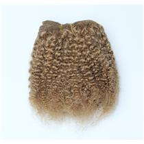 warm brown 27-2 mohair weft coarse bebe curl weft 6-8 x200" 90-100g 26357 FP