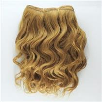 Ginger gold #17 wavy mohair weft coarse  6-8" x200"  25828  FP