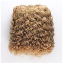 Brown 12 bebe curl - tight curl - mohair weft coarse  6-8" x200"  25807  FP