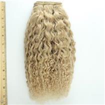 Camel hair weft  Blonde # 18  wavy weft 11-12 x84" 90-100g 26788 FP