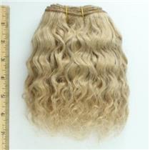 Blonde 18 Curly mohair weft coarse  8" x200"  26792  FP