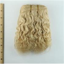 Blonde 24   Curly mohair weft coarse  8" x200"  26797  FP