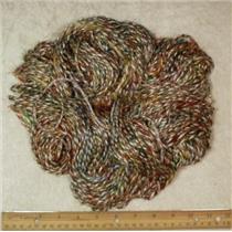 Hand spun sari silk/ viscose yarn 178 g 6.2 oz  24157