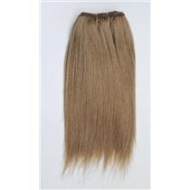 Strawberry blonde  27-2 mohair weft coarse straight 6-8" x 100" 45-50g  26349 HP