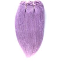 Light Purple straight mohair weft coarse  6-8" x200"  25902 FP