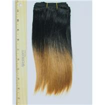 black/ 33 tips straight afro weft coarse mohair /synthetic mix 6-8"  26847FP