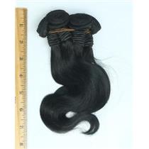 human hair weft Black #1 body wave wig making 10" 26851 FP