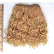 light Carrot 144 curly mohair weft coarse  6-8" x200"  26  FP