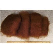 1 oz hand dyed and carded first clip alpaca cloud 22941