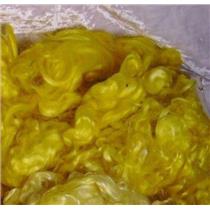 angora goat Mohair bulk dyed sun yellow0.5% 1 oz 23165