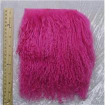 3 "sq fuschia 2 tibetan lambskin  no seam 23874