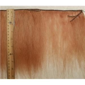 mohair weft Strawberry coarse textured 8 x 43" 24065 HP