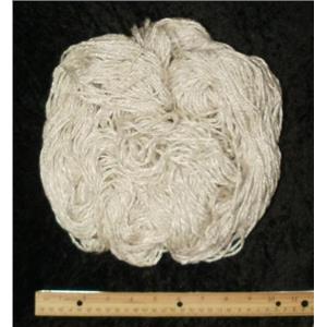 Hand spun banana silk/ viscose yarn 202g 7.2 oz  24153