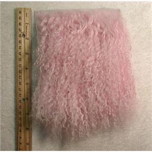 4" light pink tibetan lambskin doll no seam 24324