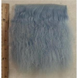 2" sq light blue tibetan lambskin no seam  24368