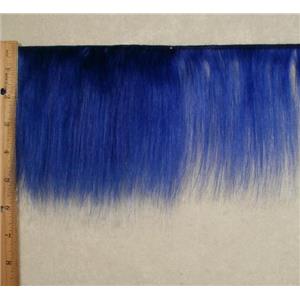 mohair weft Blue  straight 5-6"x190"  24678 FP