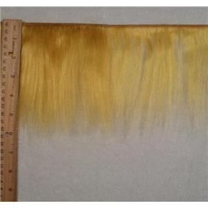 mohair weft Yellow straight 5-6"x190"  24681 FP