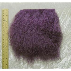 2" sq  dusty plum  tibetan lambskin seam  24824