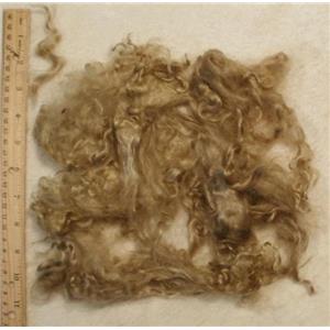 natural blonde varagated  angora goat mohair locks doll hair 24895