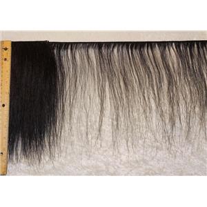 Horse hair weft Natural dark Brown straight 8 to 10" x 45" 25433 QP