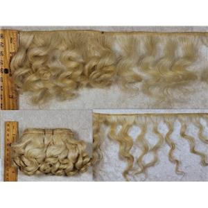 mohair weft  coarse undyed / unglazed Curly hair 5-7 x 200" 25565  FP