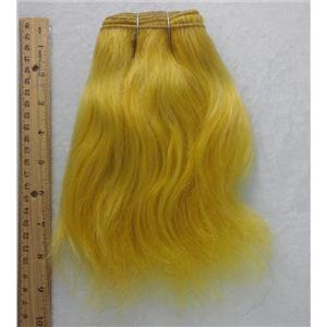 OX hair weft coarse color yellow  straight 7-9 x 190" 90-100g 25742 FP