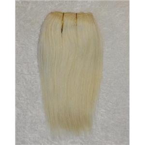 mohair weft coarse Platinum blonde 613 straight 7-9 x 190" 90-100 25680 FP