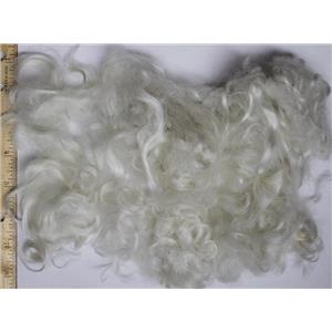 2-4" curly washed adult mohair  1 oz doll hair  26172