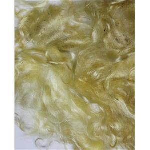 sunny yellow light  Mohair curls 1 oz  fine adult 3-5" 26189