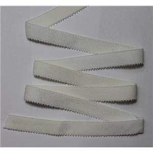 Crownette trims Finishing Plush Elastic white 2 yards x 5/8"  / 1.00  26203