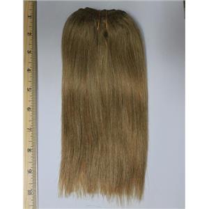 golden ash blonde 16D mohair weft coarse straight 7-9 x 50" 20-25g 26275 QP