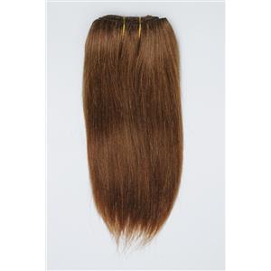 Light auburn # 10  straight mohair weft coarse 7- 8" x 48" 26545 QP